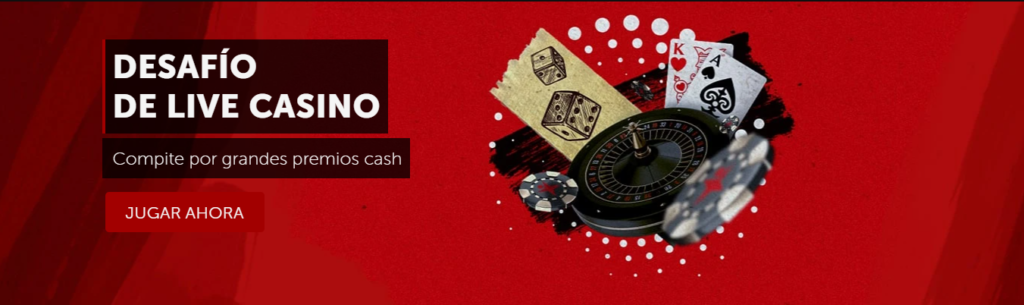 desafío live casino betsafe