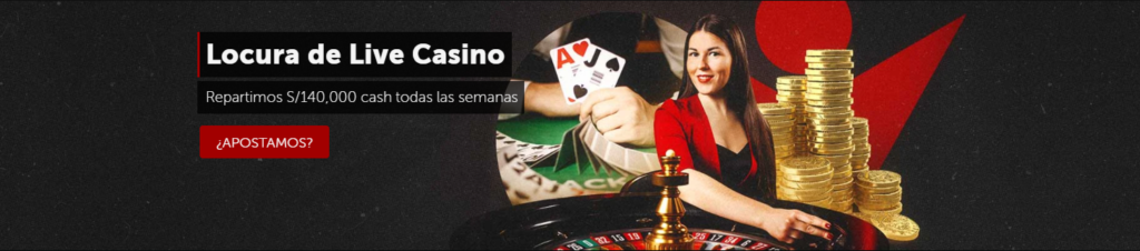 locura de live casino