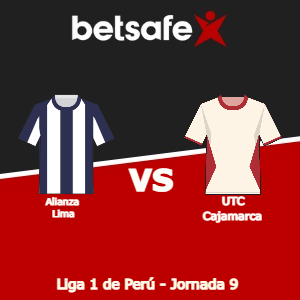 Alianza Lima vs UTC Cajamarca (10/04) | Pronósticos deportivos previa y cuotas con Betsafe apuestas Perú