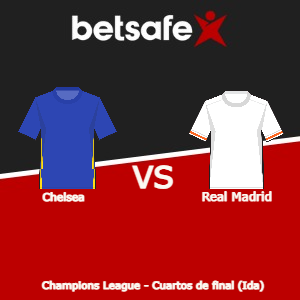 Chelsea vs Real Madrid (06/04) | Pronósticos deportivos previa y cuotas con Betsafe apuestas Perú