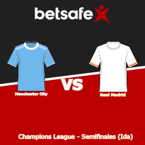 Manchester City vs Real Madrid (26/04) | Pronósticos deportivos previa y cuotas con Betsafe apuestas Perú