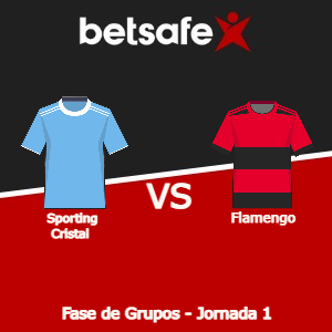 Sporting Cristal vs Flamengo (05/04) | Pronósticos deportivos previa y cuotas con Betsafe apuestas Perú