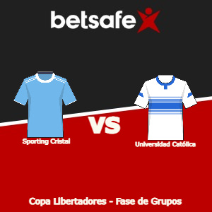 Sporting Cristal vs U. Católica (04/05) | Pronósticos deportivos previa y cuotas con Betsafe apuestas Perú