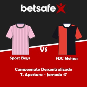 Sport Boys vs FBC Melgar (19/06) | Pronósticos deportivos, previa y cuotas con Betsafe apuestas Perú