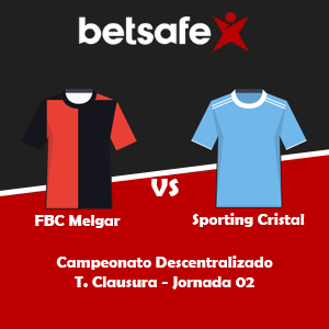 FBC Melgar vs Sporting Cristal (17/07) | Pronósticos deportivos, previa y cuotas con Betsafe apuestas Perú