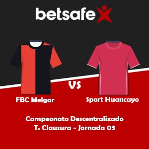 FBC Melgar vs Sport Huancayo (23/07) | Pronósticos deportivos, previa y cuotas con Betsafe apuestas Perú