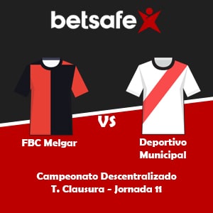 FBC Melgar vs Deportivo Municipal (11/09) | Pronósticos deportivos, previa y cuotas con Betsafe apuesta Perú