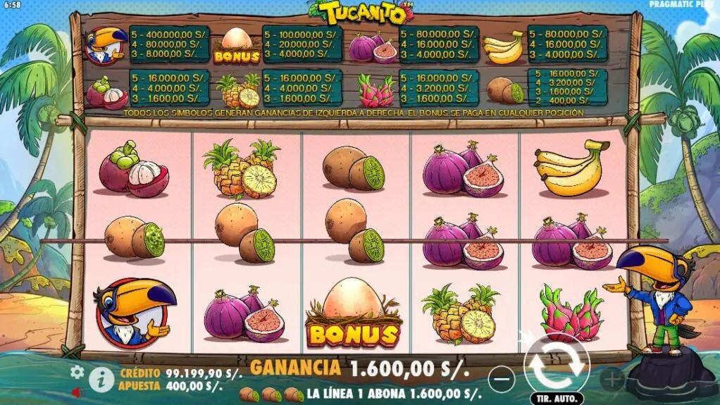Pago en línea ganadora
